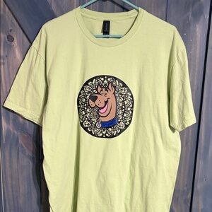 Gildan Light Green Scooby-Doo Graphic Tee